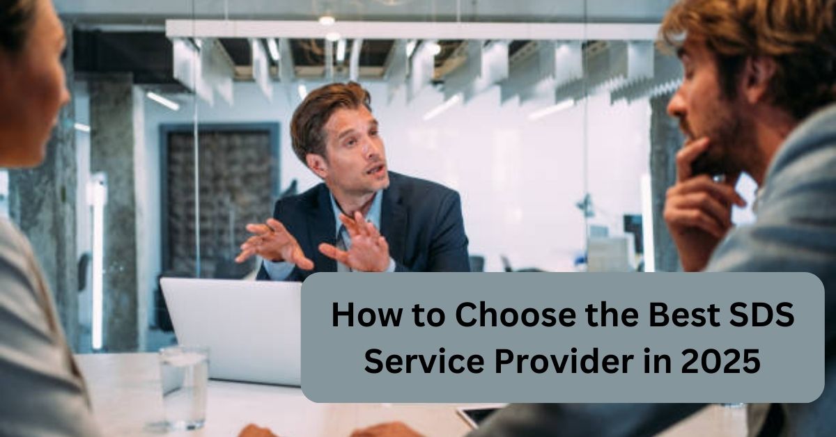 How to Choose the Best SDS Service Provider in 2025