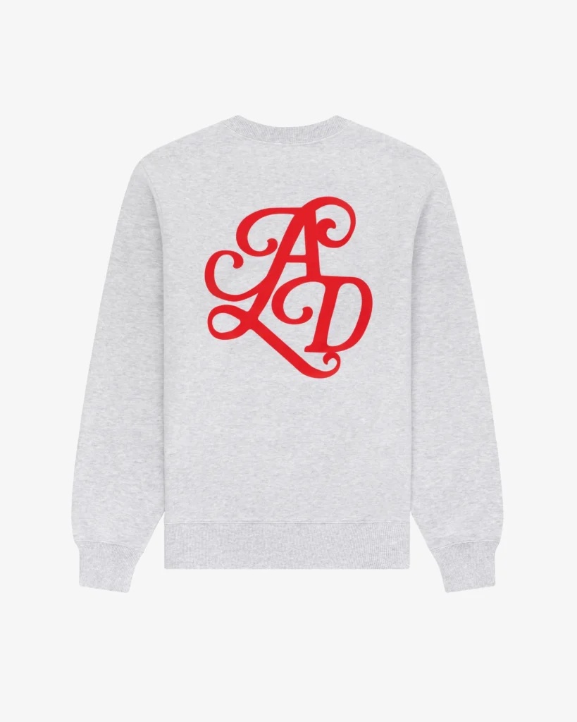 Monogram Crewneck Grey Sweatshirtt