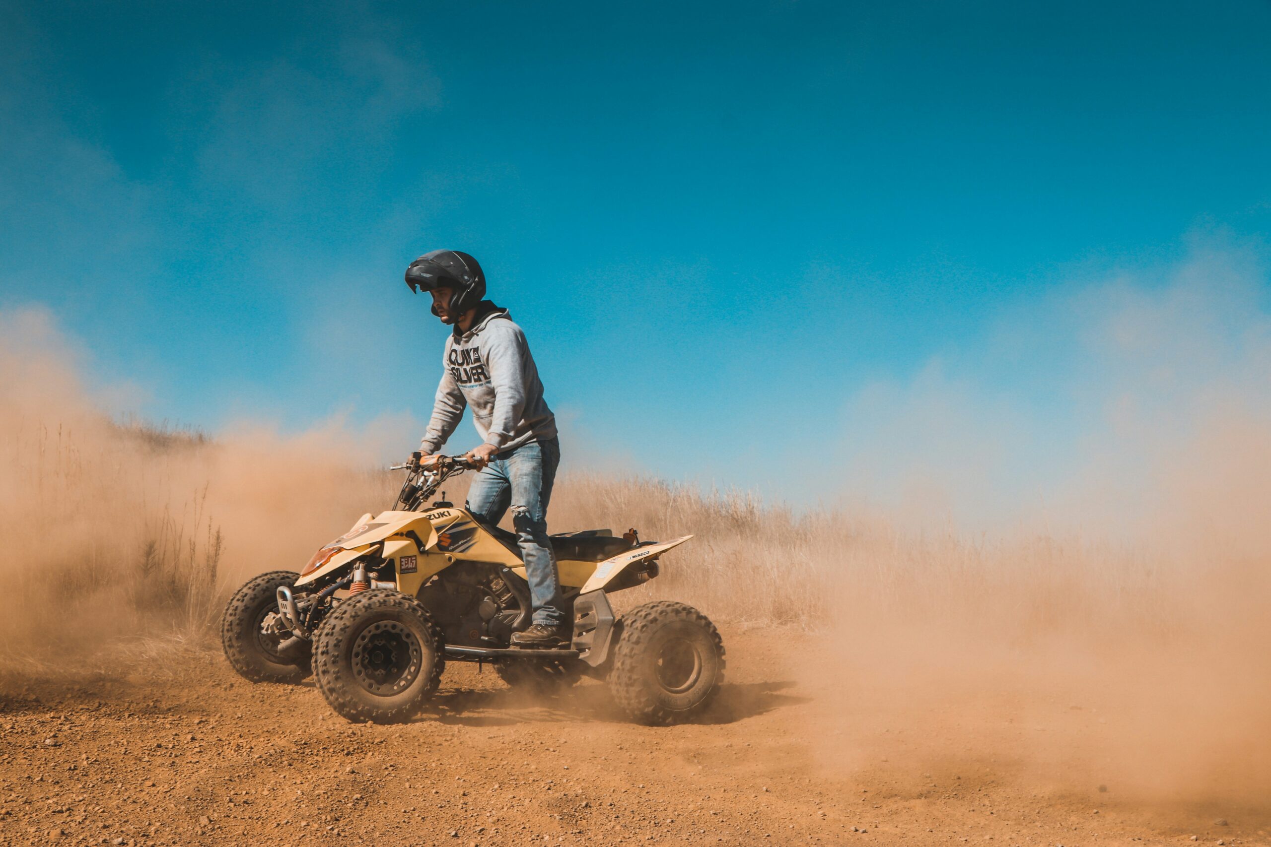 Dubai quad biking experience