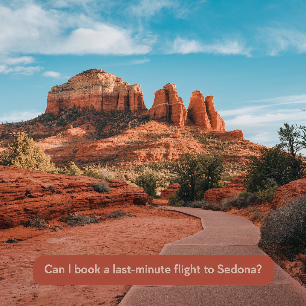 Can I Book A Last-Minute Flight To Sedona?