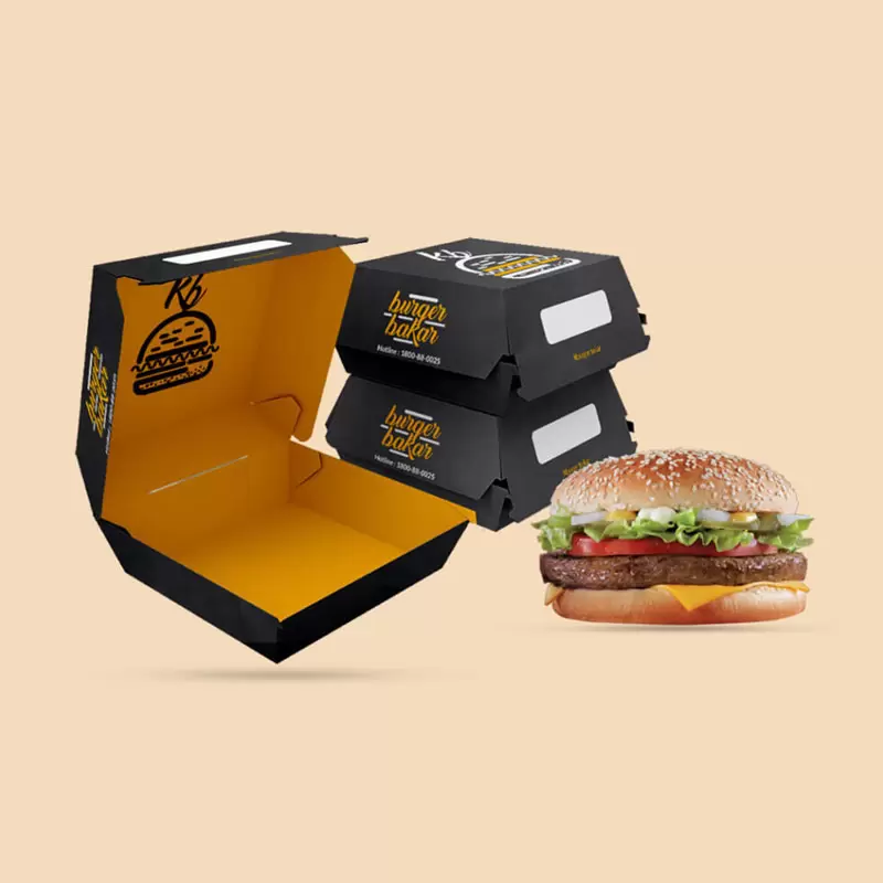 Craft Unique Burgers? Get Custom Burger Boxes