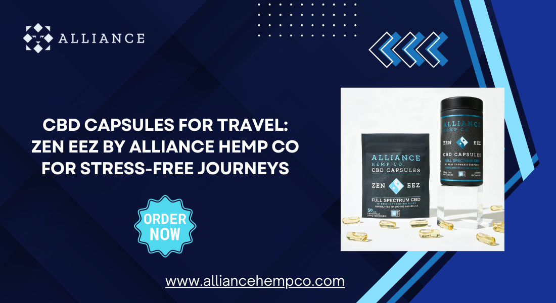 CBD capsules for travel