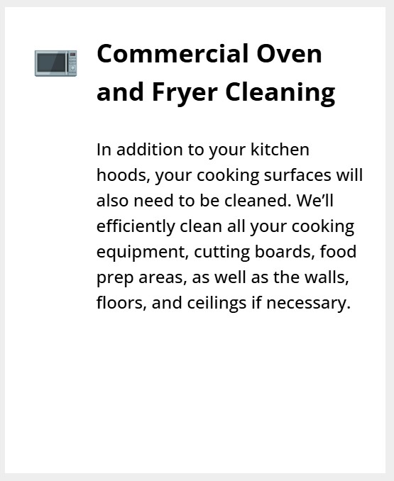 Oven Cleaning Services