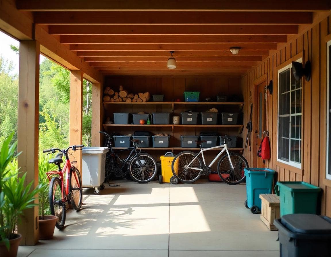 waterproof under deck storage​