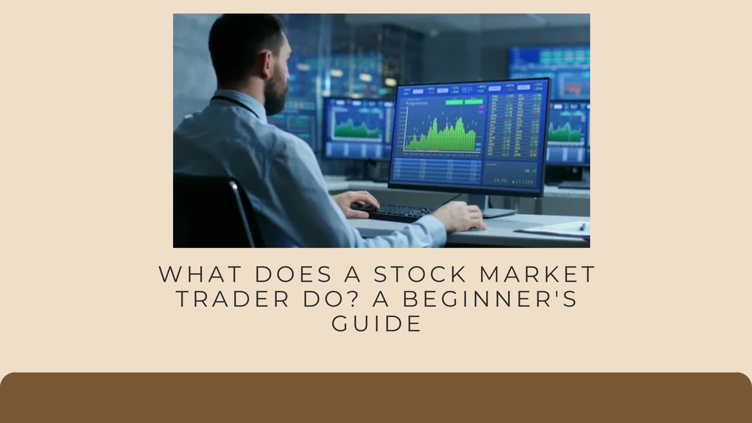 stock market trader