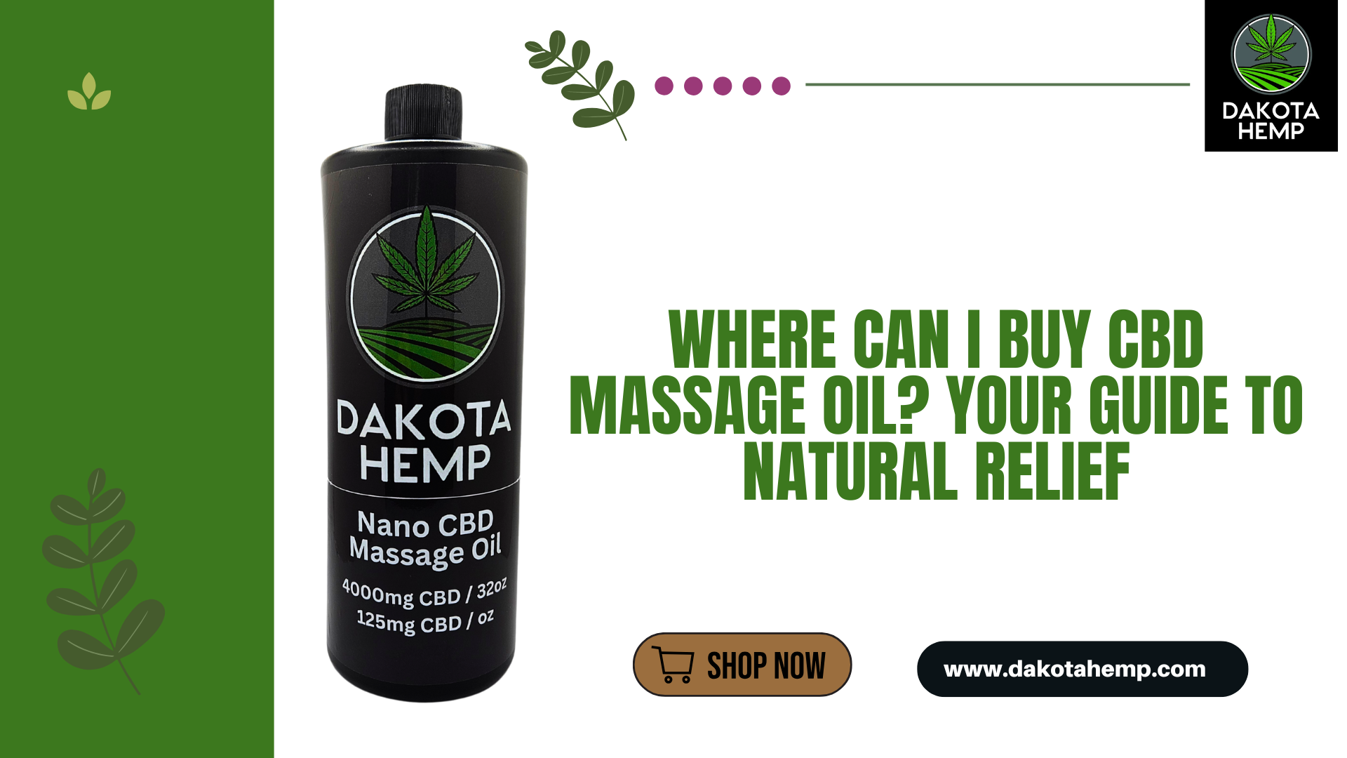 Where Can I Buy CBD Massage Oil