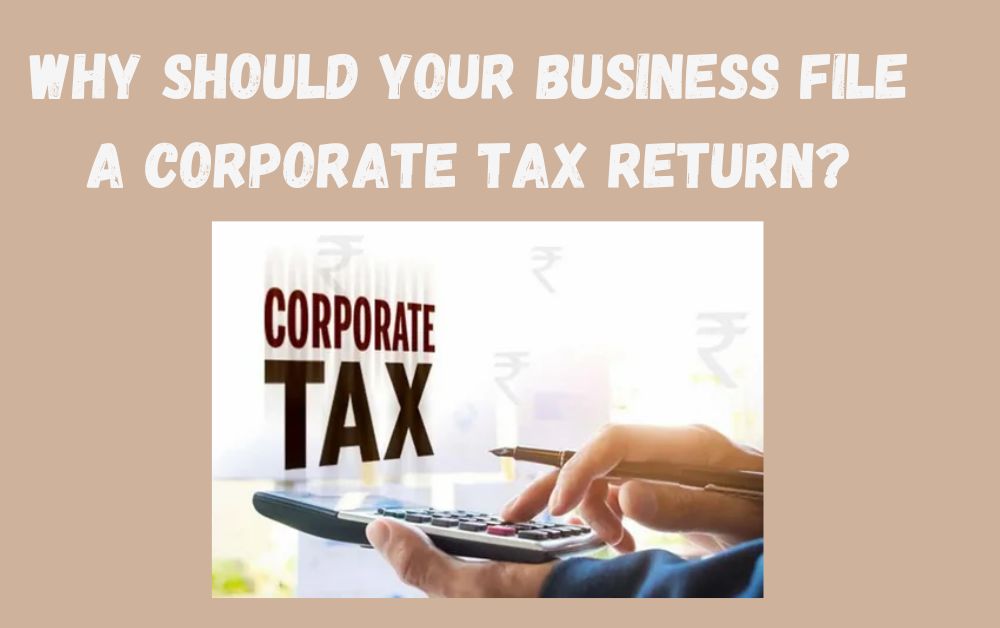 Corporate tax return UAE