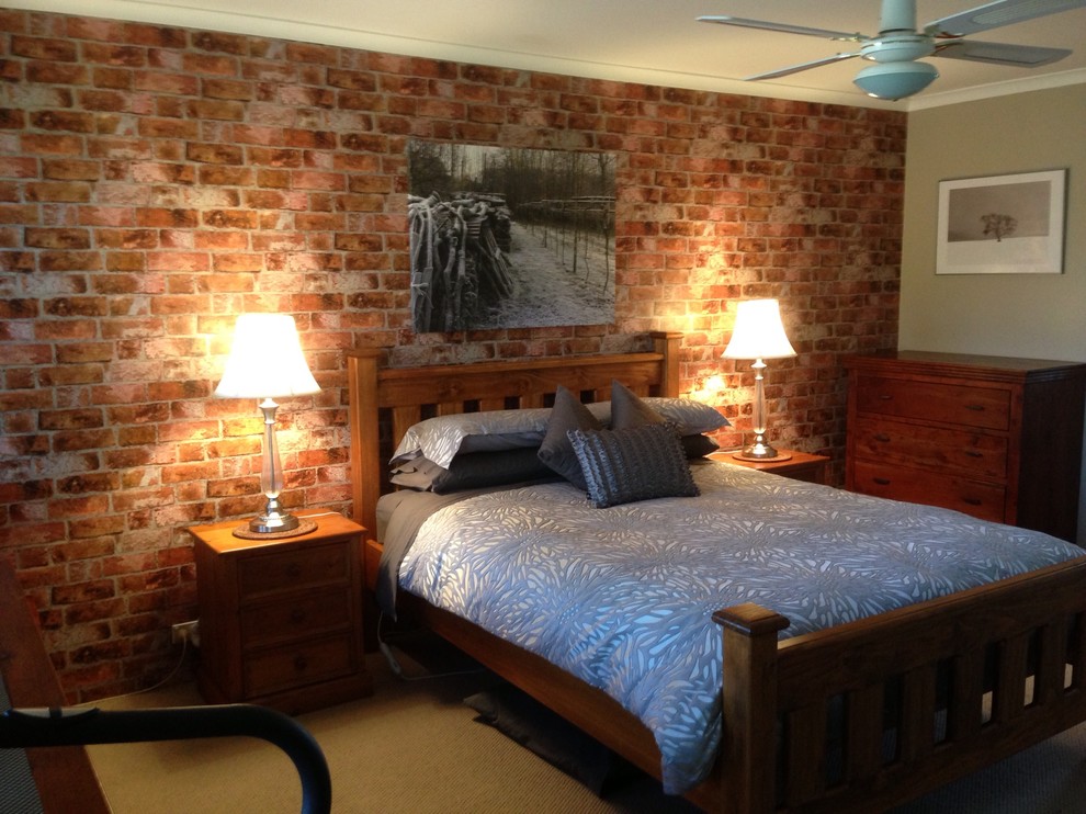 best faux brick wallpaper